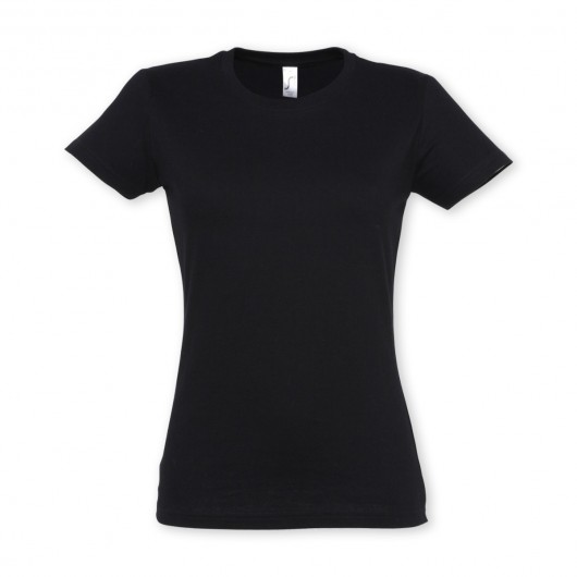 SOLS Imperial Womens Tee Deep Black